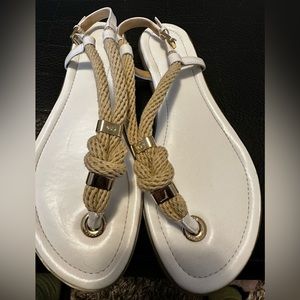 Michael Kors white  Sandals